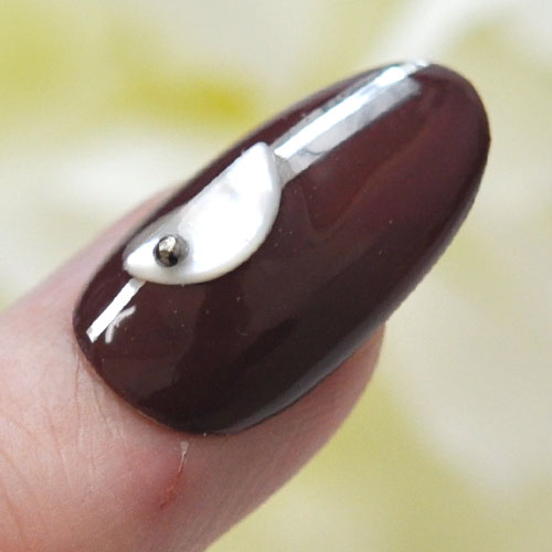 ネイルパーツ シェル パール 半円 天然貝 ネイルアート かわいい シェル 3個入 | ジェルネイル ネイル パーツ ジェル ネイル用品 パールストーン デコ ハンドメイド レジン ハンドメイドアクセサリー ネイルグッズ ネイル工房