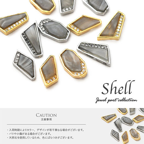 ネイルパーツ シェル フレーム 本物思考の方へ 天然貝 ジルコニア | ネイル ストーン ジェルネイル パーツ ネイルジュエリー ネイル用品 ネイル工房 ネイルアート ネイルグッズ ジェル シェルストーン セルフネイル アート グッズ ジェルネイルパーツ