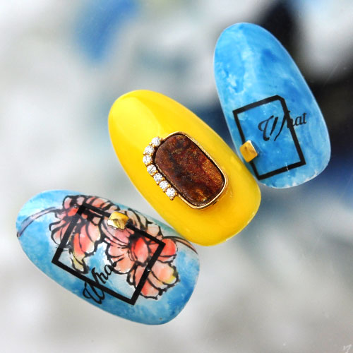 ネイルパーツ メタルパーツ ネイルジュエリー べっ甲 鼈甲 ウッド ブラウン プレート ジルコニア | メタル オパール ネイル パーツ ジェルネイル ネイル用品 ネイルパーツ ジェル メタルスタッズ ネイル工房