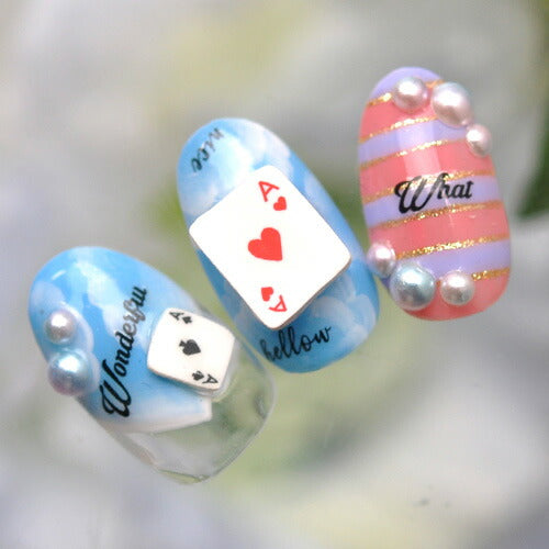 ネイルパーツ 粘土 トランプ ハート スペード | おとぎ話 カード アリス ネイル ジェルネイル パーツ ネイル用品 デコ ネイルジュエリー ゴールド ネイル工房 ネイルアート ネイルグッズ デコパーツ ジェルネイルアート メタル ジェル ジェルネイルパーツ