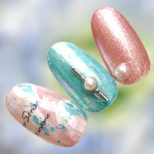 ネイルパーツ メタルパーツ ネイルジュエリー スティック 棒 プレート パール | メタル ネイル パーツ ジェルネイル ネイル用品 ネイルパーツ ジェル メタルスタッズ ネイル工房