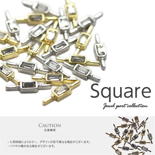 ネイルパーツ メタルパーツ ネイルジュエリー スティック 棒 クリスタル製ストーン | メタル ネイル パーツ ジェルネイル ネイル用品 ネイルパーツ ジェル メタルスタッズ ネイル工房