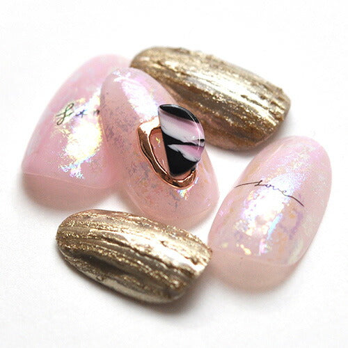 マーブルストーンピンク ネイルジュエリー ネイルパーツ ネイルストーン ネイルジュエリー | ジェルネイル ネイル パーツ ジェル ネイル用品 メタル ネイルアート ジュエリーネイル ゴールドパーツ ネイル工房
