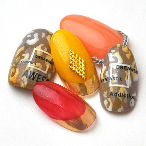 ネイルパーツ フレーム ホワイト 極薄 メタルパーツ | ネイル ジェルネイル パーツ ネイル用品 デコ デコ用品 ネイルアート ネイルグッズ ジェルネイルアート メタル ジェル ネイル工房