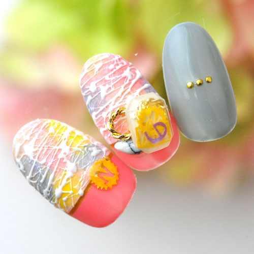 文字 数字 木製 パーツ ネイルジュエリー ネイルパーツ ( パステルカラー ) 超薄型パーツ 20枚入 フラットパーツ | ホログラム ジェルネイル ネイル パーツ ネイル用品 ジェル メタル ネイルアート ジュエリーネイル 星 スター デコ用品 ネイル工房