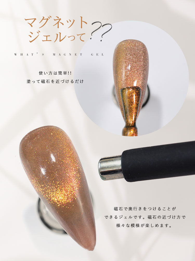 【全6色セット】【ANIMAL★MAGNET】マグネットネイル バイカラー くすみカラー シアーカラー カラージェル ジェルネイル クリアカラー カラー ポリッシュ ネイルジェル アートジェル ジェルネイル用品 爪 カラージェルネイル ジェルネイルアート ネイル工房 にわちゃん