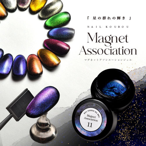 カラーマグネット 星の群れ Magnet Association マグネットネイル