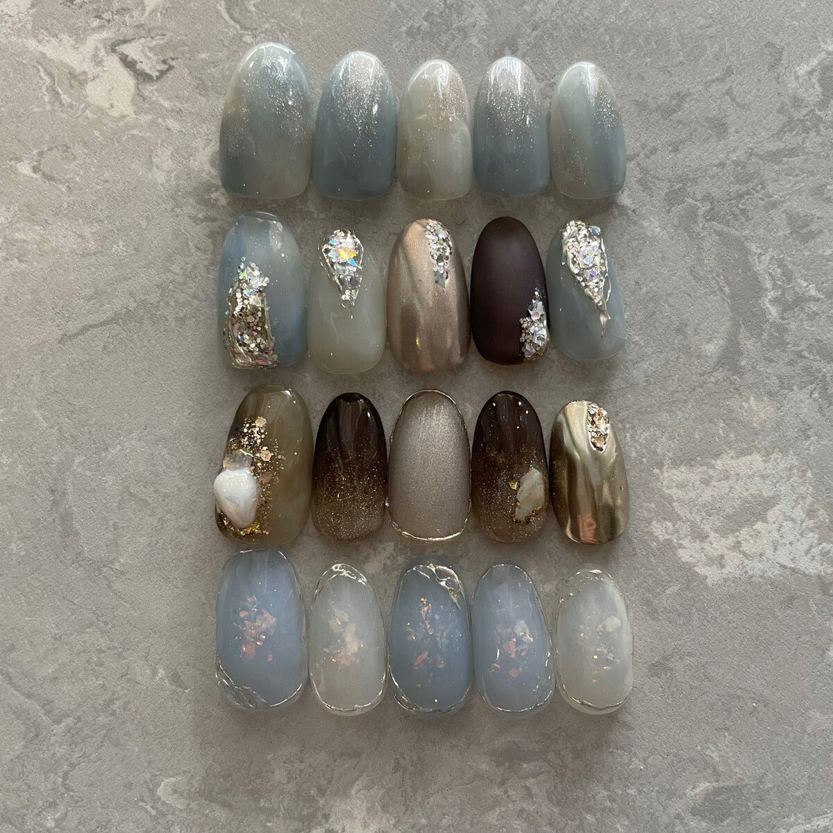 【Bambie_nail×ネイル工房】 アンバサダーコラボ企画 5本セット ジェルネイル カラージェル | カラー ポリッシュ ネイルジェル アートジェル ジェルネイル用品 爪 カラージェルネイル ジェルネイルアート にわちゃん コラボジェル