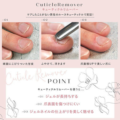 キューティクルリムーバー 日本製 ゲルタイプ 30ml 肌に優しく甘皮を高速除去 プロ用 | ネイル ネイル用品 ジェル ネイルオフ ジェルオフ ネイルクリーナー 爪 便利グッズ アセトン ネイルジェル 未硬化ジェル ネイルケア ジェルネイル用品