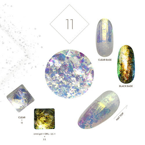 オーロラフレーク エフェクトフレーク 12種類 ミラーパウダー クロムパウダー 雲母 | ネイル ネイル用品 ラメ グリッター ミラーネイル メタリック パウダー ジェルネイル用品 カラーパウダー | カラージェル カラー ミラー ジェル ネイルアート デコ ネイル工房