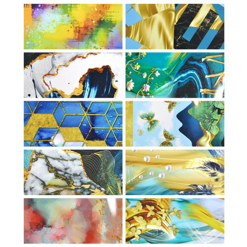 【ホイル3】ミラーホイル10色セット 幅広タイプ | ジェルネイル ネイル パーツ ネイル用品 ネイルパーツ ジェル ホイル 金箔 天然石 ネイルアート ネイルナゲット ネイルホイル フォイル ネイルグッズ ミラーホイル ネイル工房