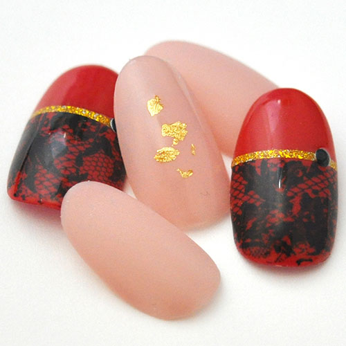 ミラーホイル 黒レースホイルセット | ジェルネイル ネイル パーツ ネイル用品 ネイルパーツ ジェル デコ用品 ホイル 金箔 ネイルアート アート用 ネイルナゲット ネイルホイル フォイル ネイルグッズ ミラーネイル アートミラー ネイル工房