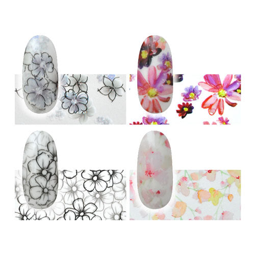 お試しセット 10枚 ミラーホイル フラワーホイル | ジェルネイル ネイル パーツ ネイル用品 ネイルパーツ ジェル デコ用品 ホイル 金箔 セルフジェルネイル ネイルアート アート用 ネイルナゲット ネイルホイル フォイル ネイルグッズ ミラーネイル アートミラー ネイル工房