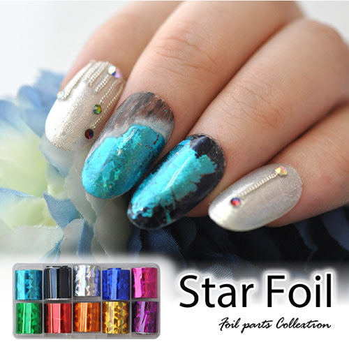 ミラーホイル キラキラミラーホイル | ジェルネイル ネイル パーツ ネイル用品 ネイルパーツ ジェル デコ用品 ホイル 金箔 ネイルアート アート用 ネイルナゲット ネイルホイル フォイル ネイルグッズ ミラーネイル アートミラー ネイル工房