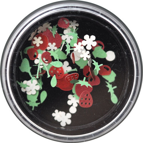 フルーツ 苺 チェリー いちご リンゴ 木製 メタルパーツ ネイルジュエリー ネイルパーツ カラフル 超薄型パーツ 80枚入 フラットメタルパーツ |ジェルネイル ネイル パーツ ネイル用品 ジェル メタル ネイルアート ジュエリーネイル デコ用品 ネイル工房