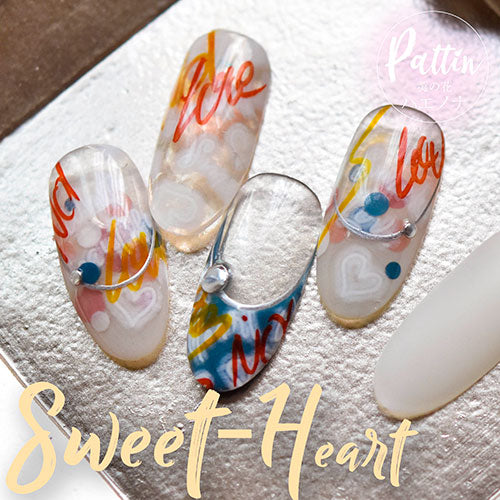 ネイルシール ハート ホワイト ぼかし グラデーション ジェルネイル ネイル ネイル用品 ジェル シール デコ用品 貼るだけ ジェルネイルシール ネイルアート ジェルネイルアート ネイルグッズ ネイル工房