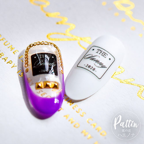 ネイルシール スクエア 文字 英語 ジェルネイル ネイル ネイル用品 ジェル シール デコ用品 貼るだけ ジェルネイルシール ネイルアート ジェルネイルアート ネイルグッズ ネイル工房