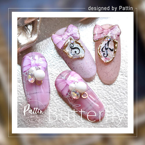 ネイルシール 3D リボン | ジェルネイル ネイル ネイル用品 ジェル シール デコ用品 貼るだけ ジェルネイルシール ネイルアート ジェルネイルアート ネイルグッズ ネイル工房