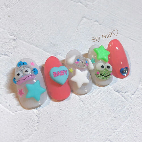 【全8色セット】アイシングジェル クリア ラメ入り ぷっくり 3Dアート カラージェル | カラー ポリッシュ ネイルジェル アートジェル ジェルネイル用品 爪 カラージェルネイル ジェルネイルアート ネイル工房 にわちゃん