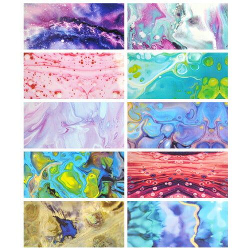 【ホイル6】ミラーホイル10色セット 幅広タイプ | ジェルネイル ネイル パーツ ネイル用品 ネイルパーツ ジェル ホイル 金箔 天然石 ネイルアート ネイルナゲット ネイルホイル フォイル ネイルグッズ ミラーホイル ネイル工房