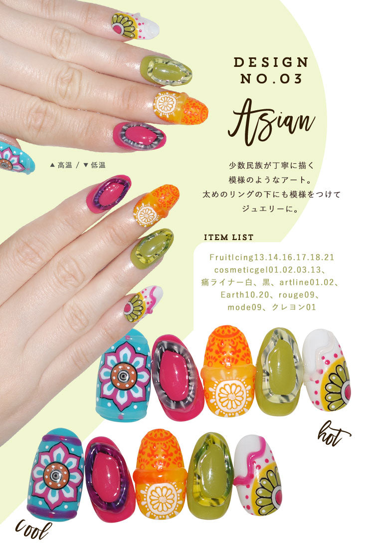 【FruitIcing13~22セット】温度で色が変化する アイシングジェル カメレオン アイシング ジェルネイル カラージェル | カラー ポリッシュ ネイルジェル アートジェル ジェルネイル用品 爪 カラージェルネイル ジェルネイルアート ネイル工房 にわちゃん