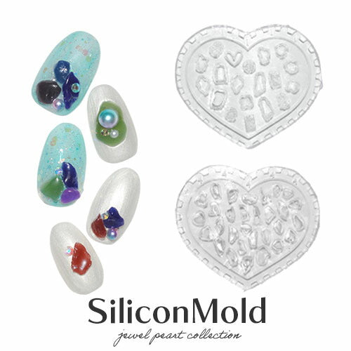 ジェルネイル&レジンに 超立体シリコンモールド 自分で作るラインストーン&ビジュー ネイルジュエリー ネイルパーツ メタルパーツ【訳あり品】 | ネイル パーツ ネイル用品 ジェル レジン ストーン ハンドメイド シリコンモールド シリコン 型 ネイル工房