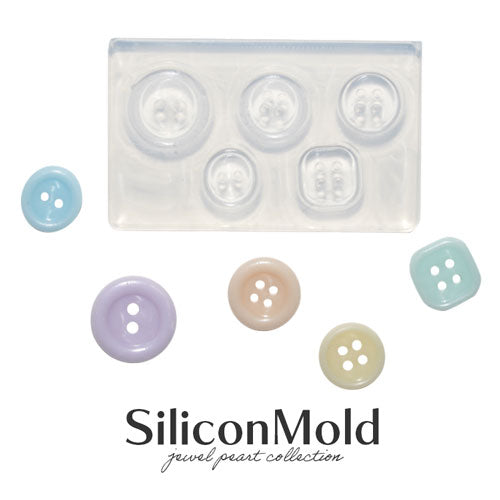 シリコンモールド ボタン ニット ジェルネイル レジン 自分で作る ラインストーン ビジュー ネイルジュエリー ネイルパーツ メタルパーツ|ネイル パーツ ネイル用品 ジェル ストーン ハンドメイド シリコン 型 シリコン型 手作り 道具 ジェルネイル用品