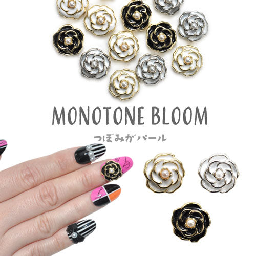 ネイルパーツ 2個入 フラワー パーツ ネイル カメリア 薔薇 パール ジェルネイル ネイルジュエリー ネイルアート | ネイルパーツ ネイル用品 ジェル ジェルネイルパーツ 花 ジェルネイル用品 セルフネイル ストーン ネイルグッズ ネイル工房