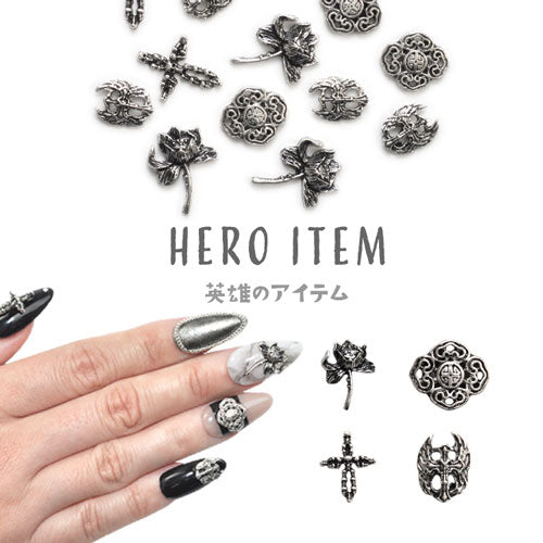 5個 メタルパーツ ネイルパーツ アンティーク | ネイル ジェルネイル パーツ ネイル用品 デコ ネイルジュエリー パーツ ネイルアート ネイルグッズ ジェル ネイル工房