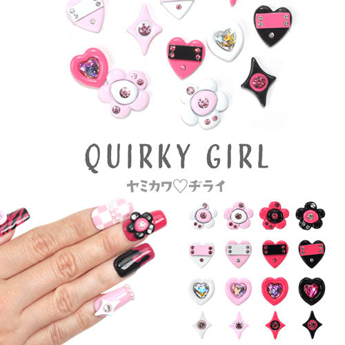 ネイルパーツ メタルパーツ ネイルジュエリー 原宿系 ハート フラワー スター ロリ 個性的 | メタル ネイル パーツ ジェルネイル ネイル用品 ネイルパーツ ジェル メタルスタッズ ネイル工房