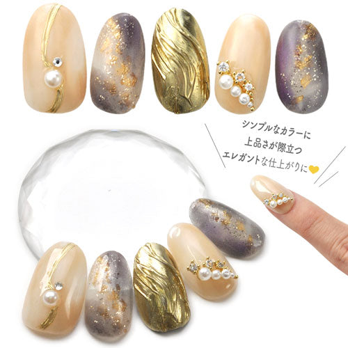 ネイルパーツ 2個 メタルパーツ クリスタル ティアラ エレガント ビジュー ゴールド ジュエリー パーツ メタルパーツ ビジュー | ネイル パーツ ネイル用品 デコ ネイルジュエリー ネイルアート ネイルグッズ デコパーツ ネイル工房 メタル ジェル