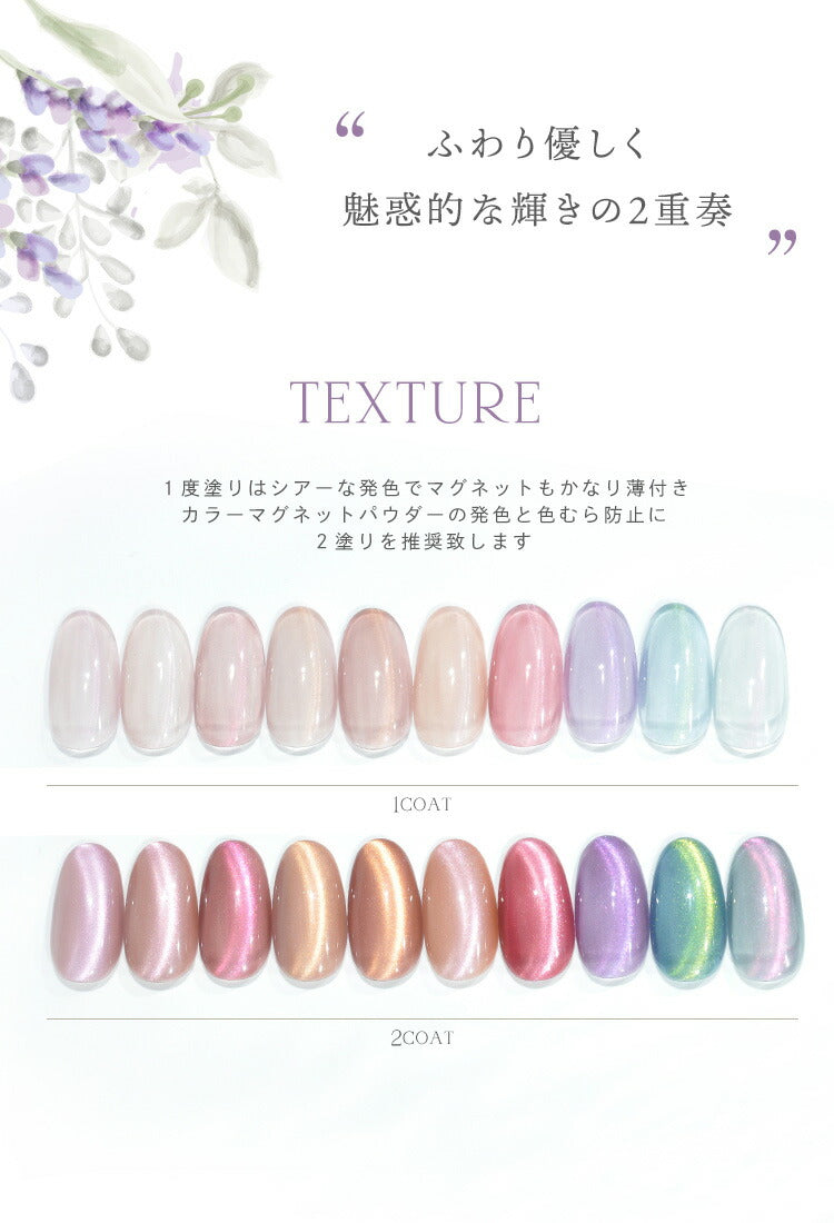 個性的なカラーマグネット「 5micron W」新パッケージ まるでセラミック 超微粒 5ミクロン マグネットネイル 「5micron Magnet」 カラージェル ジェルネイル クリアカラー 爪 カラージェルネイル ネイル工房 にわちゃん