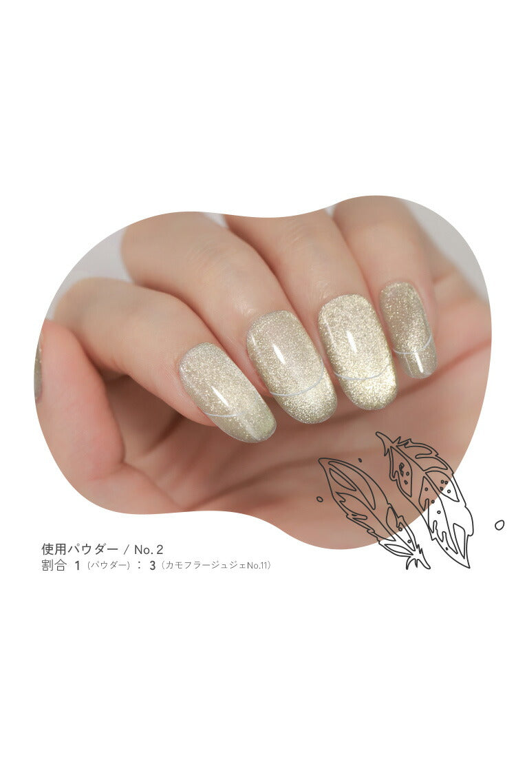 ミラーパウダー 『Wカラー&マグネット』 マグネットネイルとしても使えるWエフェクト カラーミラーパウダー クロムパウダー | ネイル ネイル用品 ラメ グリッター ミラーネイル メタリック パウダー ジェルネイル用品 カラーパウダー | カラージェル カラー ネイル工房