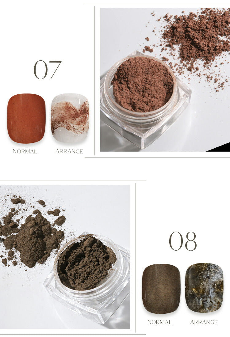 ミラーパウダー『Wカラー&マグネット』マグネットネイルとしても使えるWエフェクトカラーミラーパウダークロムパウダー|ネイルネイル用品ラメグリッターミラーネイルメタリックパウダージェルネイル用品カラーパウダー|カラージェルカラーネイル工房