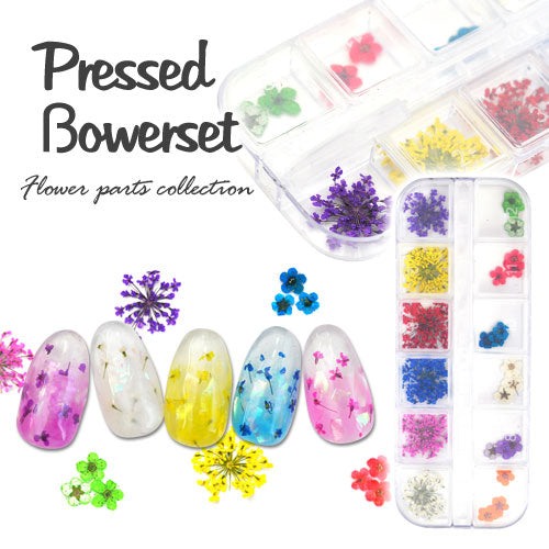 ジェルネイル&レジンに♪押し花12種類セット フラワーお試しセット<BR><BR>ネイルパーツ ネイルアート フラワー デコ | 花 ネイル パーツ ネイル用品 パーツセット ジェルネイル用品 レジン用品 ネイルグッズ 材料 ジェルネイル