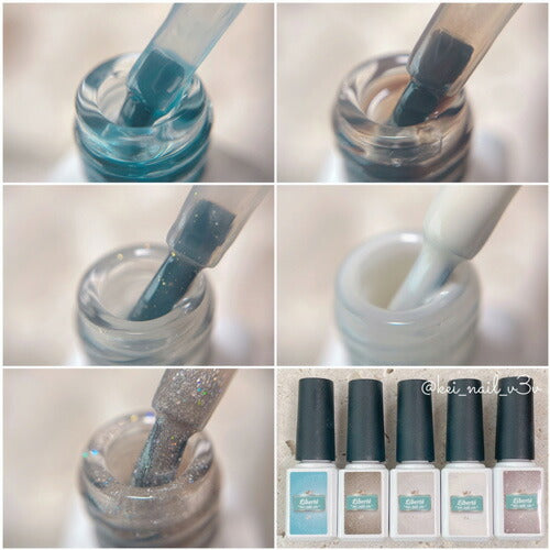 【kei_nail_v3v×ネイル工房】 アンバサダーコラボ企画 5本セット ジェルネイル カラージェル | カラー ポリッシュ ネイルジェル アートジェル ジェルネイル用品 爪 カラージェルネイル ジェルネイルアート にわちゃん コラボジェル