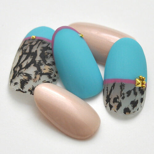 ミラーホイル レオパード 10色セット 幅広タイプ | ジェルネイル ネイル パーツ ネイル用品 ネイルパーツ ジェル ホイル レオパード アニマル ネイルアート ネイルナゲット ネイルホイル フォイル ネイルグッズ ミラーホイル ネイル工房