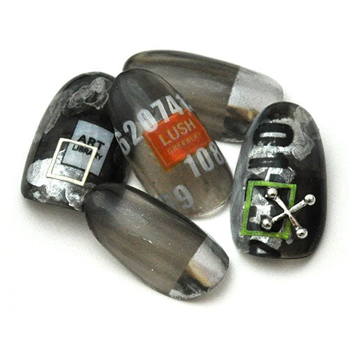 ネイルパーツ フレームセット フレーム スクエア ネオン 極薄 メタルパーツ | ネイル ジェルネイル パーツ ネイル用品 デコ デコ用品 ネイルアート ネイルグッズ ジェルネイルアート メタル ジェル ネイル工房