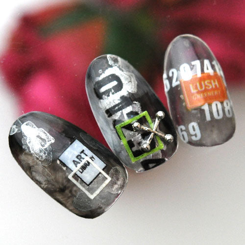 ネイルパーツ フレームセット フレーム スクエア ネオン 極薄 メタルパーツ | ネイル ジェルネイル パーツ ネイル用品 デコ デコ用品 ネイルアート ネイルグッズ ジェルネイルアート メタル ジェル ネイル工房