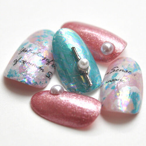 ミラーホイル10色セット 幅広タイプ | ジェルネイル ネイル パーツ ネイル用品 ネイルパーツ ジェル ホイル 金箔 天然石 ネイルアート ネイルナゲット ネイルホイル フォイル ネイルグッズ ミラーホイル ネイル工房