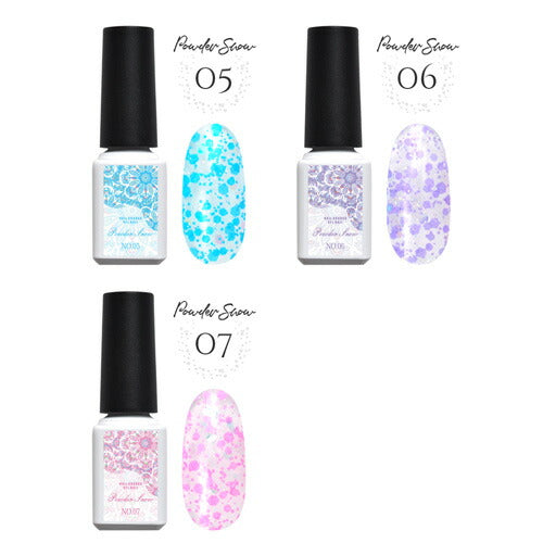 PowderSnow カラージェル ジェルネイル ネイル | パール ラメ シェル カラー ポリッシュ ネイルジェル アートジェル ジェルネイル用品 爪 カラージェルネイル ジェルネイルアート ネイル工房