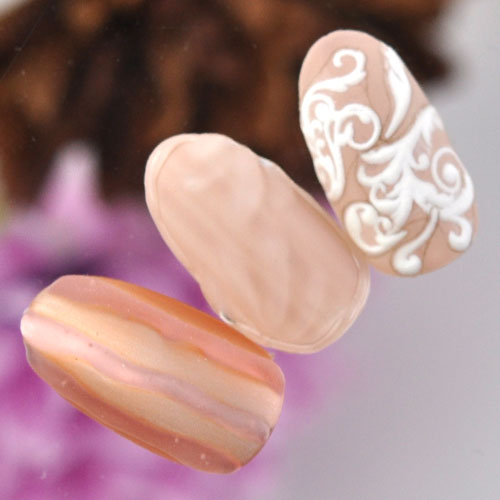 ネイルシール 超立体 3D 模様 紋章 白 ホワイト ネイルアート| 3dネイル ジェルネイル ネイル パーツ ネイル用品 ネイルパーツ シール ジェル ジェルネイルシール 貼るだけ ネイルアートシール ネイル工房