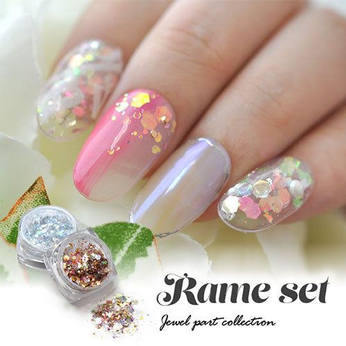 ラメ8色セット ラメとホロを混ぜてそのまま使えるセットを作りました! パウダー ラメ ホログラム セット | ネイル ジェルネイル ラメグリッター グリッター パーツ ネイルパーツ ネイル用品 ジェル ネイルアート ネイルジュエリー ネイル工房