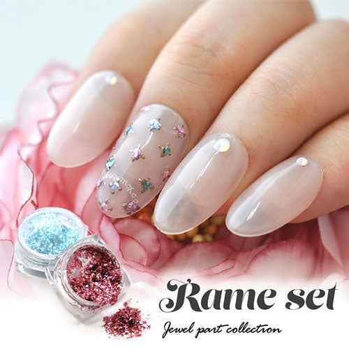 ラメ8色セット 細かな乱切りセット ストーンのように使える パウダー ラメ ホログラム セット | 乱切り ネイル ジェルネイル ラメグリッター グリッター パーツ ネイルパーツ ネイル用品 ジェル ネイルアート ネイルジュエリー ネイル工房