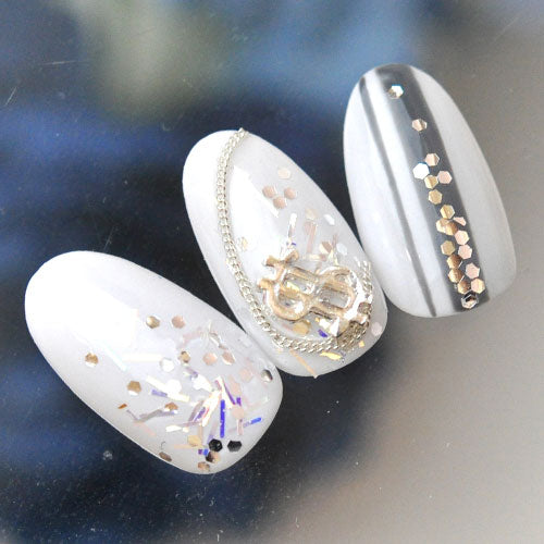 ラメ8色セット シルバー系だけでセットを作りました! パウダー ラメ ホログラム セット | ネイル ジェルネイル ラメグリッター グリッター パーツ ネイルパーツ ネイル用品 ジェル ネイルアート ネイルジュエリー ネイル工房