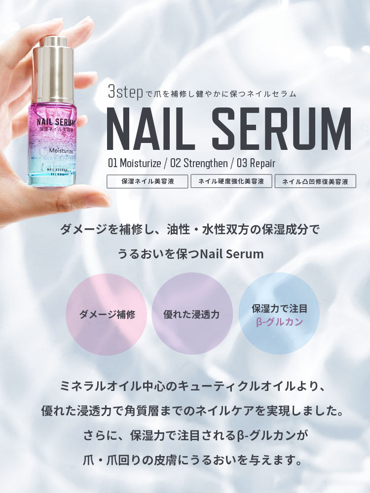 注目の保湿成分β-グルカン配合 ネイル美容液 ネイルオイル ネイルセラム キューティクルオイル さかむけ アロマ | オイル ネイル ジェル爪 ケア ネイルケア ネイルケア キューティクル 甘皮ケア ジェルネイル の仕上げ ネイル工房