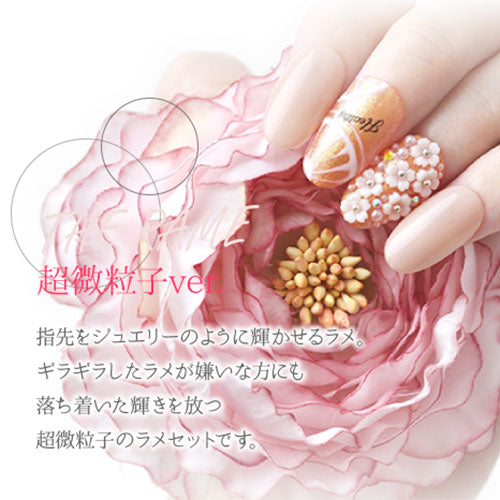THEラメ 超微粒子ver. 同系色で6色ずつ ラメ6色セット 輝きを引き出す細かさ パウダー ラメ ホログラム セット | ネイル ジェルネイル ラメグリッター グリッター パーツ ネイルパーツ ネイル用品 ジェル ネイルアート ネイルジュエリー ネイル工房