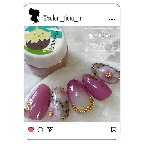 カラージェル マイカジェル「うずらの卵」 ジェルネイル | マイカ 和 雲母 ラメ カラー ポリッシュ ネイルジェル アートジェル ジェルネイル用品 爪 カラージェルネイル ジェルネイルアート ネイル工房 にわちゃん