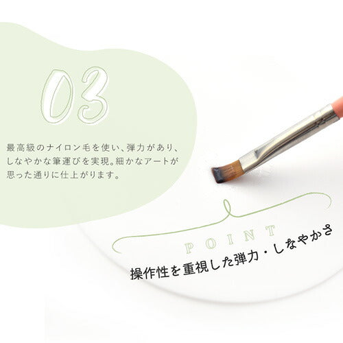 ネイリスト考案のアートに合わせた筆13種類 zecca ブラシ ジェルネイル用ブラシ 筆 高級 zecca | ネイル ジェルネイル ネイル用品 道具 ジェルネイルブラシ ブラシ ジェル筆 ネイル工房