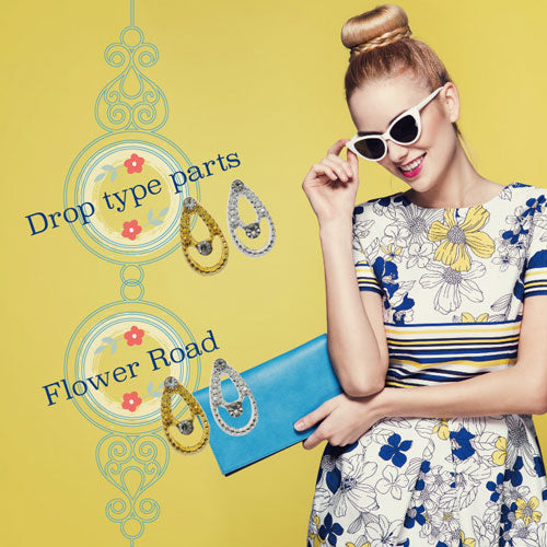 メタルパーツ ネイルジュエリー ネイルパーツ(ゴールド/シルバー)2重のティアドロップネイルジュエリー | ジェルネイル ネイルパーツ ネイル パーツ ネイル用品 ジェル ジェルネイルパーツ ジェルネイル用品 ネイルアート セルフネイル ストーン アート  ネイル工房